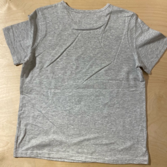 Basic Editions Heather Gray Tee Small (QB) - Picture 7 of 7